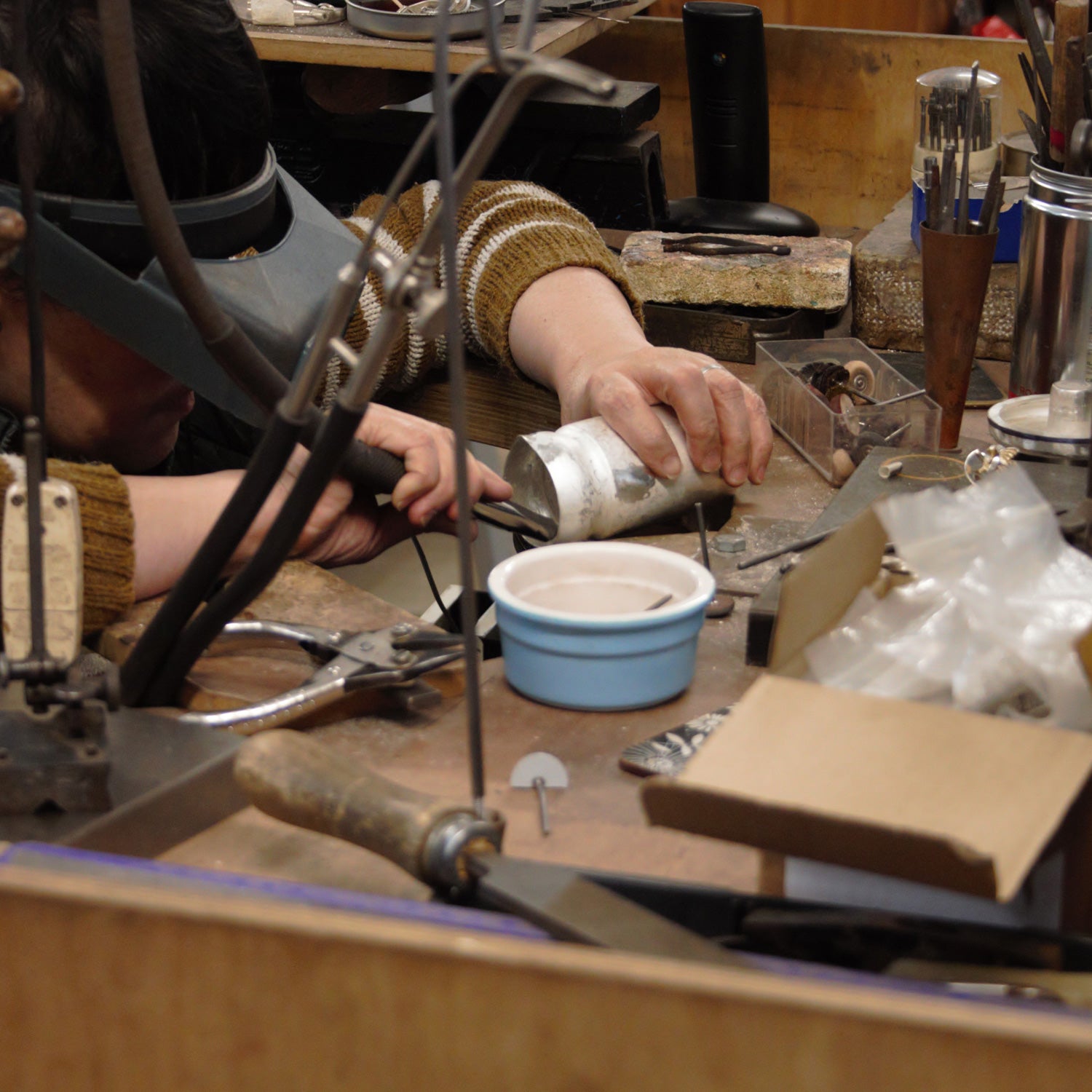 Metalsmithing Classes Silversmith Jewelry Classes Near Me