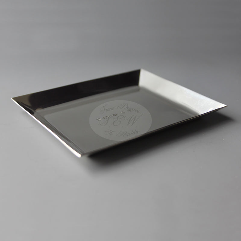 SMALL STERLING SILVER CARD TRAY  BITS AND BOBS