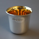 STERLING SILVER SMALL TUMBLER CUP BRANDY B