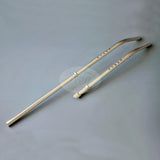THE STERLING SILVER STRAW DESIGNED ON BY S.E.W.LTD