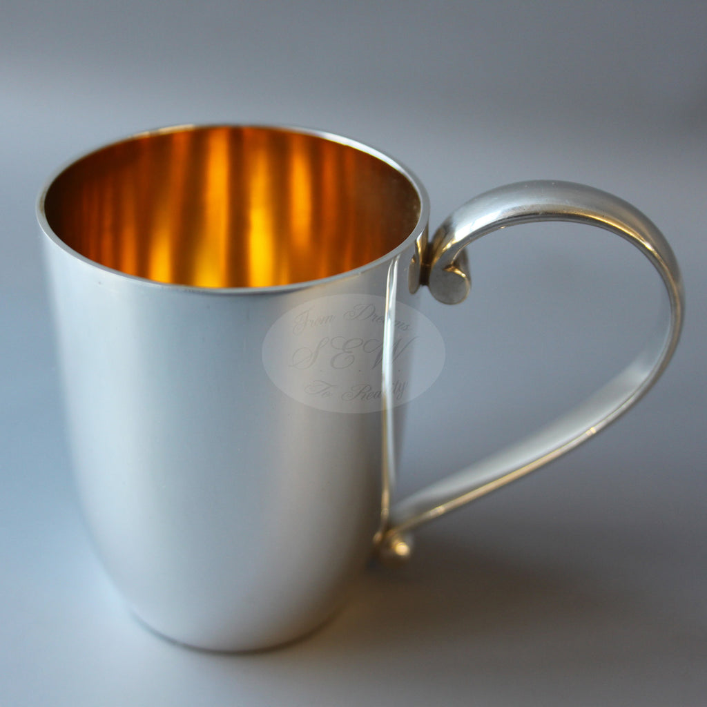 STERLING SILVER DRINKING CUP  MY FIRST CUP