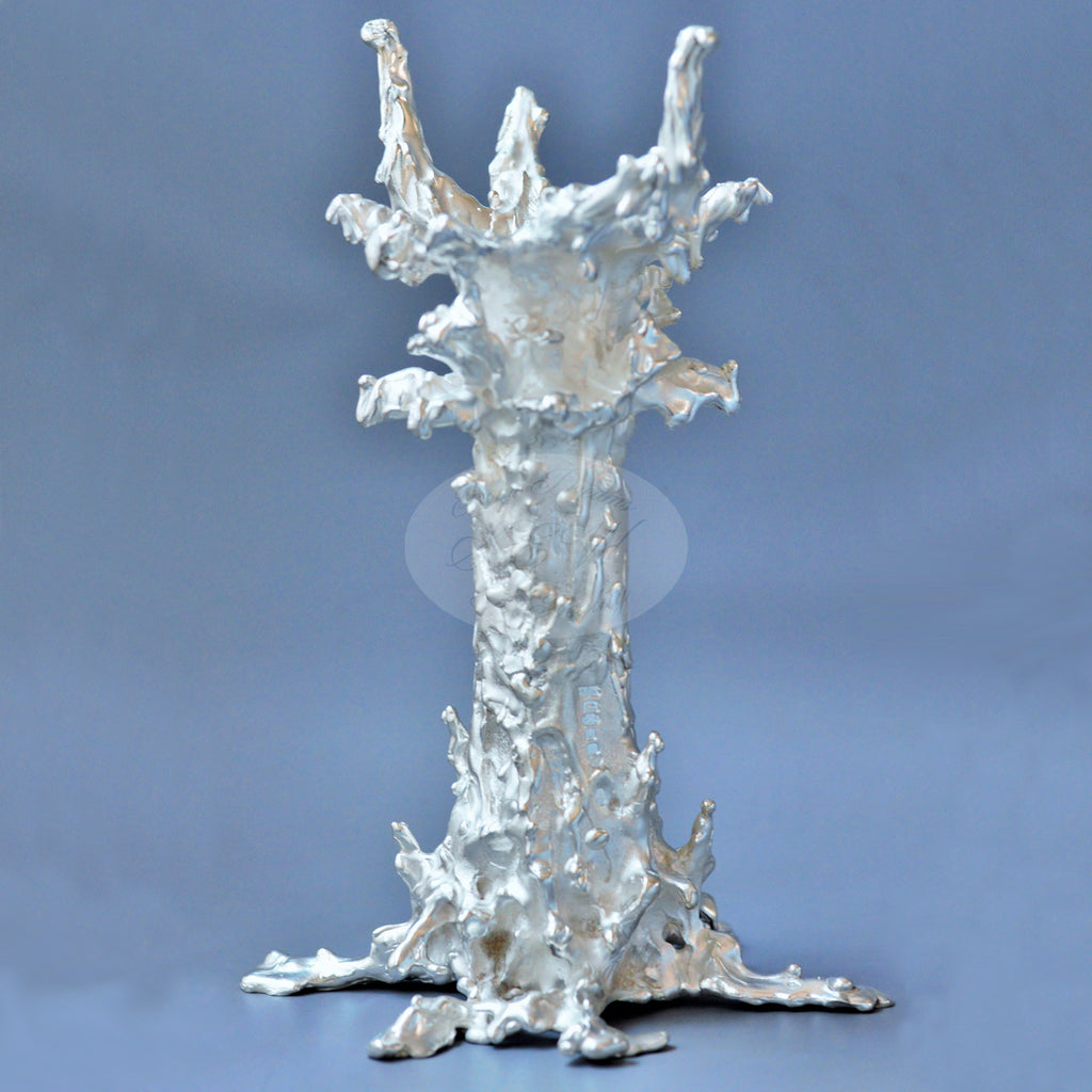 LARGE CASTED CANDLE STICK  -STORM